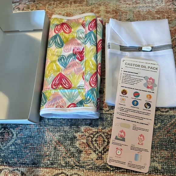 castor oil Other - 🆕 Reusable Castor Oil Wrap With Castor Oil